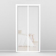 [리빙피스] 방충네트 자석 문 모기장(90x210cm) (화이트)
