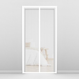 [리빙피스] 방충네트 자석 문 모기장(90x210cm) (화이트)