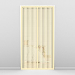 [리빙피스] 방충네트 자석 문 모기장(90x210cm) (아이보리)